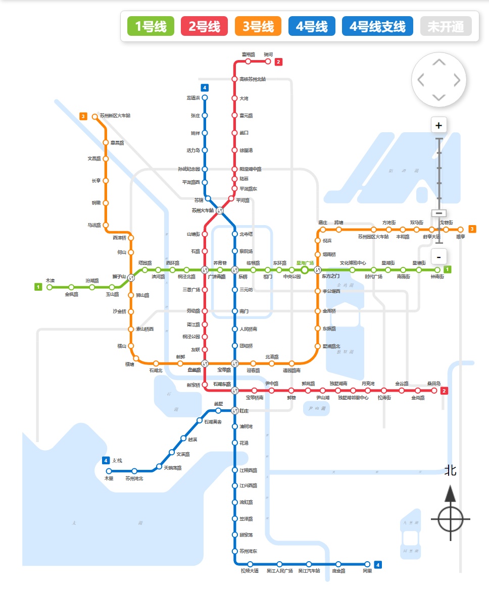 4月24日起!苏州轨道交通1,2,4号线(主线)大调整!